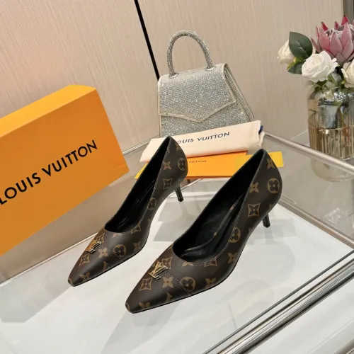 Louis Vuitton High-Heeled Shoes For Women #1417555 $118.00 USD, Wholesale Replica Louis Vuitton High-Heeled Shoes