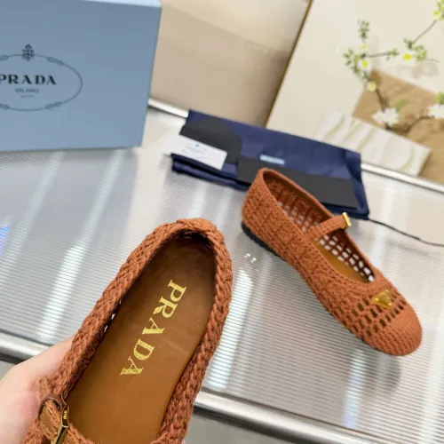 Replica Prada Flat Shoes For Women #1417565 $122.00 USD for Wholesale