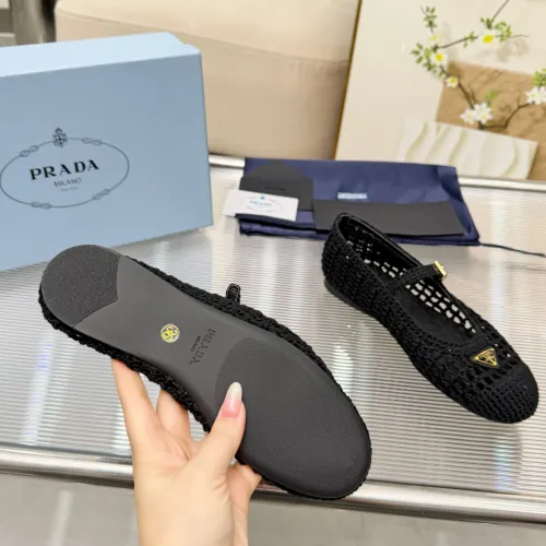 Replica Prada Flat Shoes For Women #1417566 $122.00 USD for Wholesale