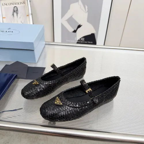 Prada Flat Shoes For Women #1417569