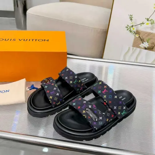 Louis Vuitton Slippers For Women #1417571 $76.00 USD, Wholesale Replica Louis Vuitton Slippers
