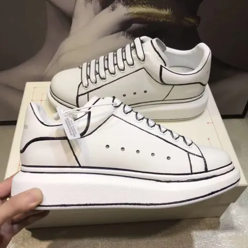 Replica Alexander McQueen Casual Shoes For Women #1417583 $100.00 USD for Wholesale