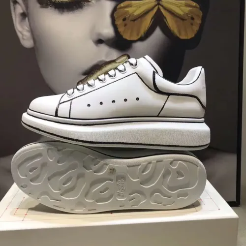 Replica Alexander McQueen Casual Shoes For Women #1417583 $100.00 USD for Wholesale