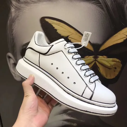 Replica Alexander McQueen Casual Shoes For Men #1417585 $100.00 USD for Wholesale