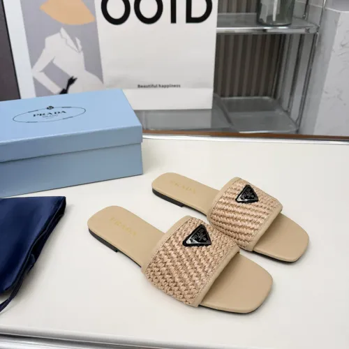 Prada Slippers For Women #1417590 $82.00 USD, Wholesale Replica Prada Slippers