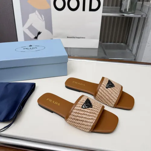 Prada Slippers For Women #1417593 $82.00 USD, Wholesale Replica Prada Slippers