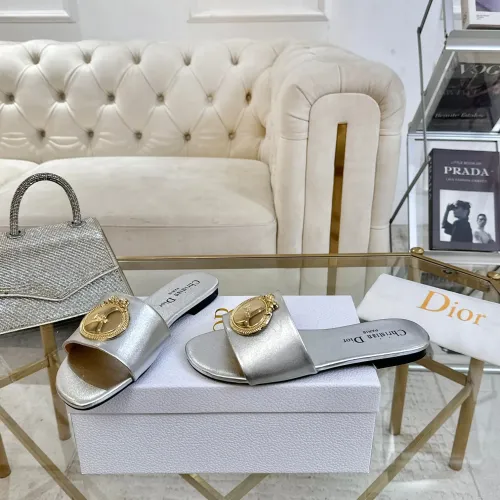 Replica Christian Dior Slippers For Women #1417597 $82.00 USD for Wholesale