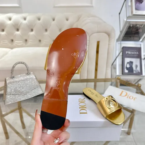 Replica Christian Dior Slippers For Women #1417598 $82.00 USD for Wholesale