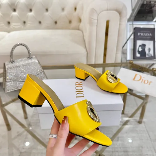 Replica Christian Dior Slippers For Women #1417619 $85.00 USD for Wholesale