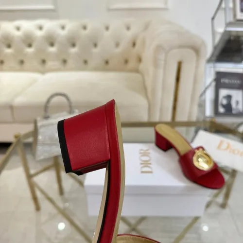 Replica Christian Dior Slippers For Women #1417622 $85.00 USD for Wholesale