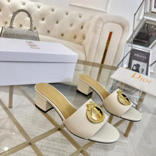 Replica Christian Dior Slippers For Women #1417623 $85.00 USD for Wholesale