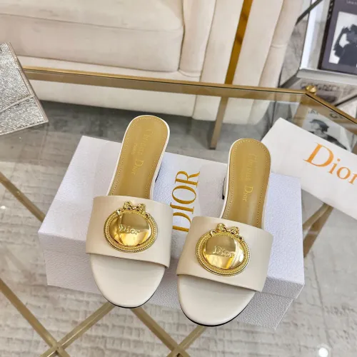 Replica Christian Dior Slippers For Women #1417623 $85.00 USD for Wholesale