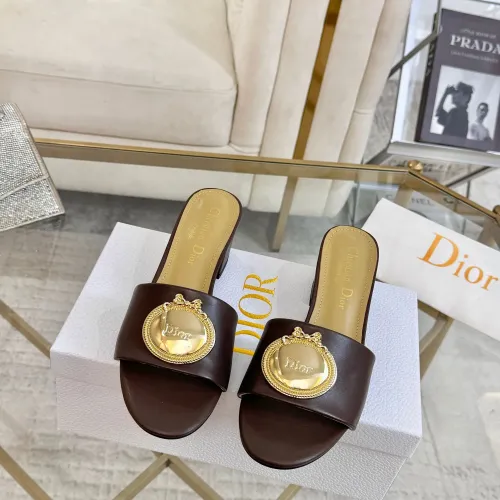 Replica Christian Dior Slippers For Women #1417624 $85.00 USD for Wholesale