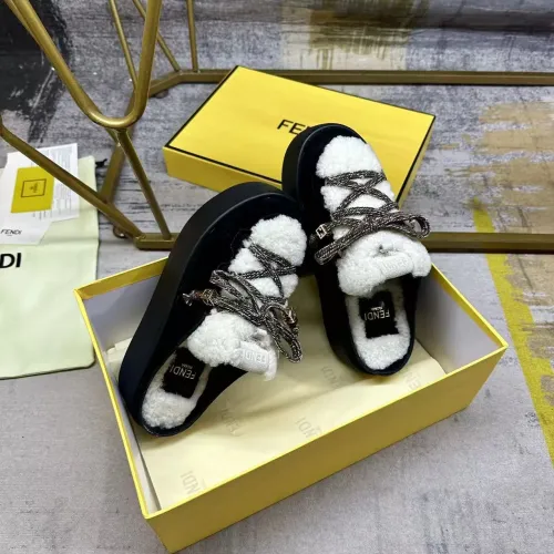 Replica Fendi Slippers For Women #1417647 $98.00 USD for Wholesale