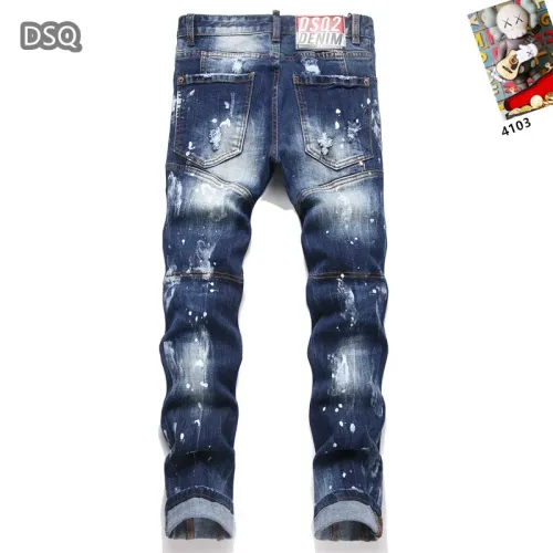 Replica Dsquared Jeans For Men #1417692 $48.00 USD for Wholesale