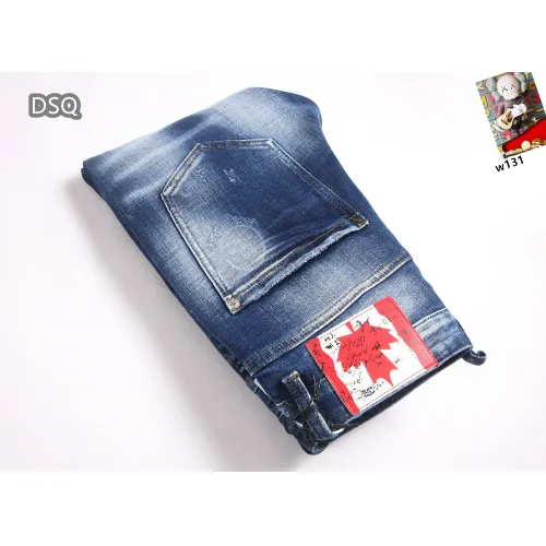 Replica Dsquared Jeans For Men #1417703 $48.00 USD for Wholesale