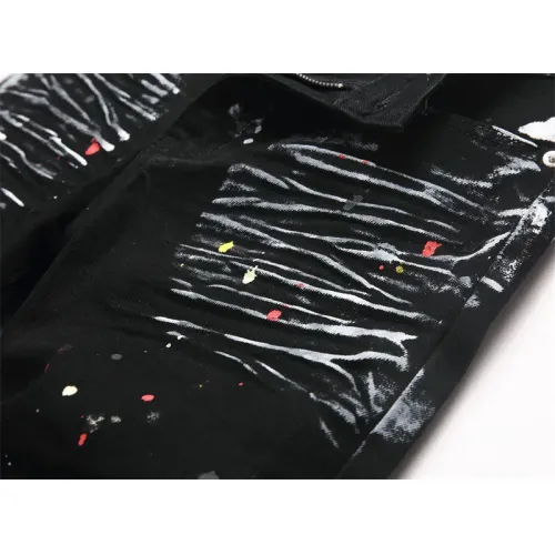 Replica Balmain Jeans For Men #1417705 $48.00 USD for Wholesale