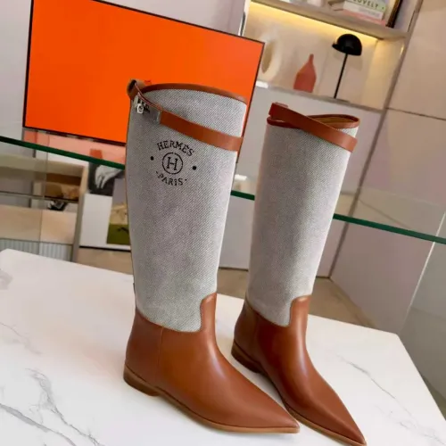 Replica Hermes Boots For Women #1417708 $200.00 USD for Wholesale