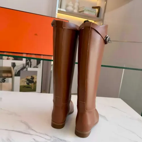 Replica Hermes Boots For Women #1417710 $200.00 USD for Wholesale