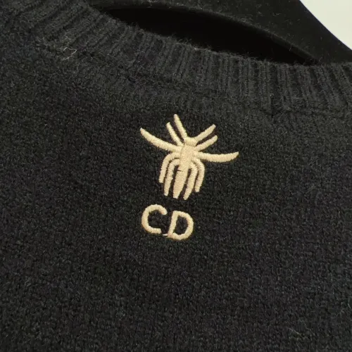 Replica Christian Dior Sweaters Long Sleeved For Women #1417727 $72.00 USD for Wholesale