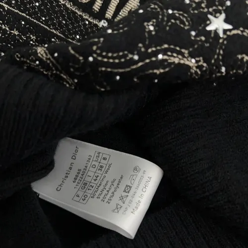 Replica Christian Dior Sweaters Long Sleeved For Women #1417727 $72.00 USD for Wholesale
