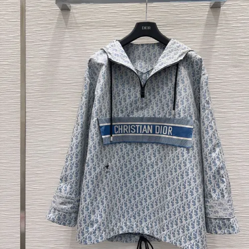 Replica Christian Dior Jackets Long Sleeved For Women #1417735 $112.00 USD for Wholesale