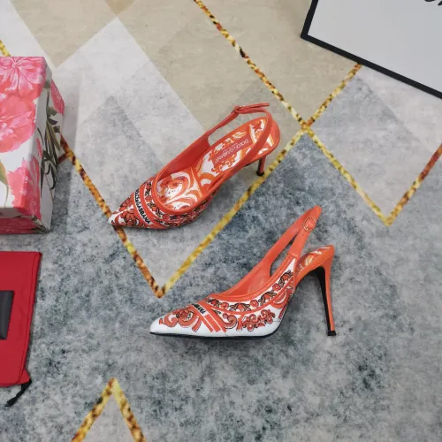 Replica Dolce & Gabbana D&G Sandal For Women #1417761 $125.00 USD for Wholesale