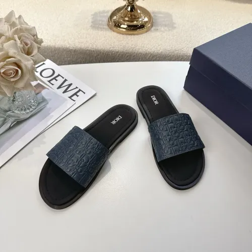 Replica Christian Dior Slippers For Men #1417770 $80.00 USD for Wholesale