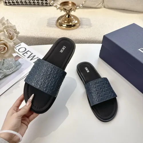 Replica Christian Dior Slippers For Men #1417770 $80.00 USD for Wholesale