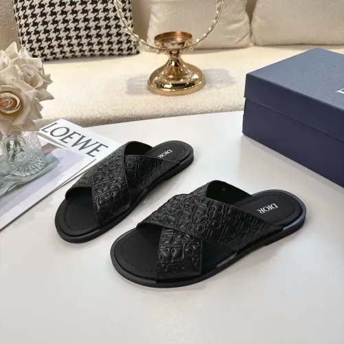Christian Dior Slippers For Men #1417774 $82.00 USD, Wholesale Replica Christian Dior Slippers