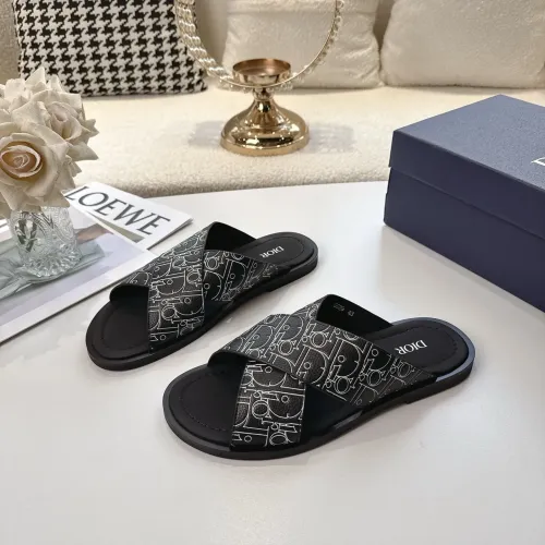 Christian Dior Slippers For Men #1417776 $85.00 USD, Wholesale Replica Christian Dior Slippers
