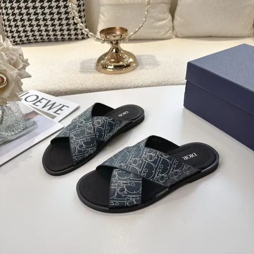 Christian Dior Slippers For Men #1417777 $85.00 USD, Wholesale Replica Christian Dior Slippers