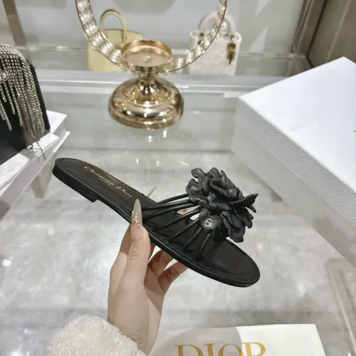 Replica Christian Dior Slippers For Women #1417784 $102.00 USD for Wholesale