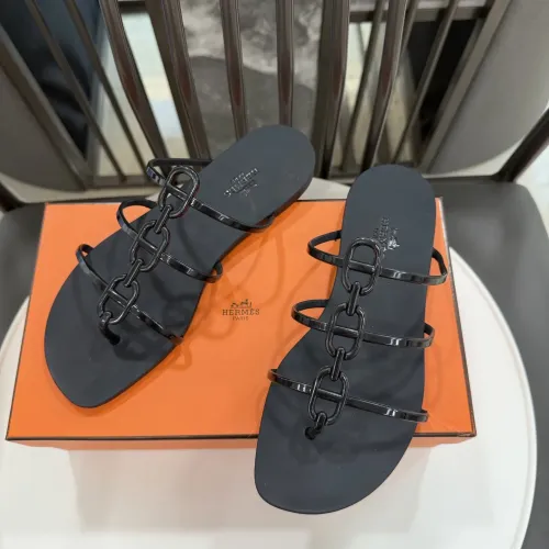 Replica Hermes Slippers For Women #1417800 $52.00 USD for Wholesale