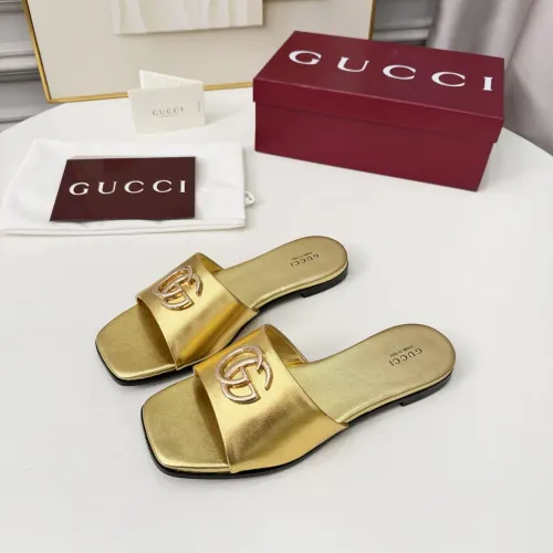 Gucci Slippers For Women #1417804 $82.00 USD, Wholesale Replica Gucci Slippers