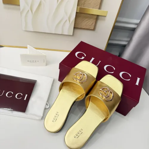 Replica Gucci Slippers For Women #1417804 $82.00 USD for Wholesale