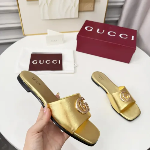 Replica Gucci Slippers For Women #1417804 $82.00 USD for Wholesale
