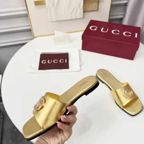 Replica Gucci Slippers For Women #1417804 $82.00 USD for Wholesale