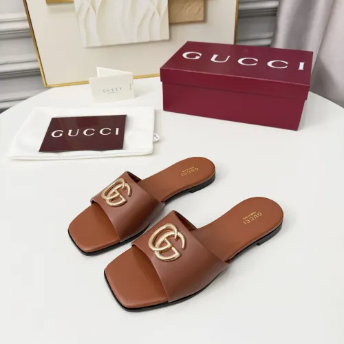 Gucci Slippers For Women #1417807 $82.00 USD, Wholesale Replica Gucci Slippers