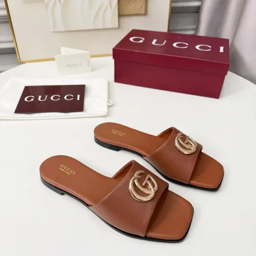 Replica Gucci Slippers For Women #1417807 $82.00 USD for Wholesale
