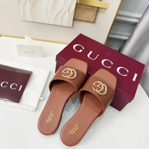 Replica Gucci Slippers For Women #1417807 $82.00 USD for Wholesale