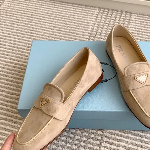 Prada Leather Shoes For Men #1417844 $105.00 USD, Wholesale Replica Prada Leather Shoes