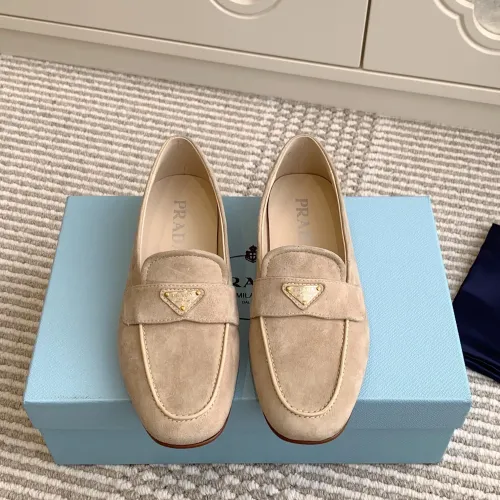 Replica Prada Leather Shoes For Men #1417844 $105.00 USD for Wholesale