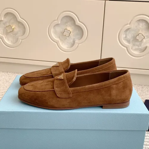 Replica Prada Leather Shoes For Men #1417850 $105.00 USD for Wholesale