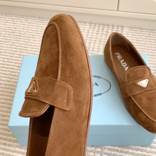 Replica Prada Leather Shoes For Men #1417850 $105.00 USD for Wholesale