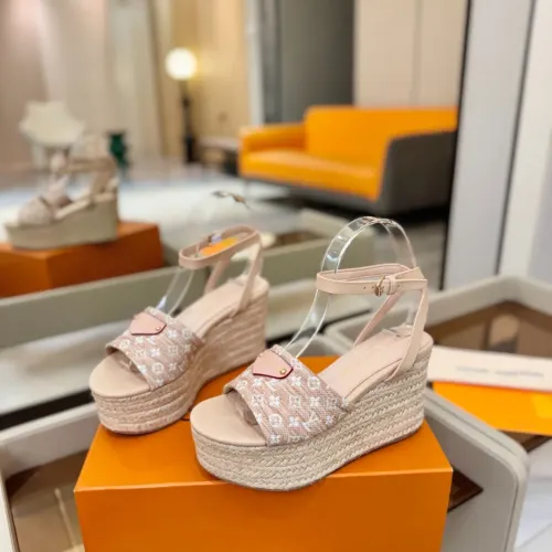 Louis Vuitton Sandal For Women #1417914 $132.00 USD, Wholesale Replica Louis Vuitton Sandal