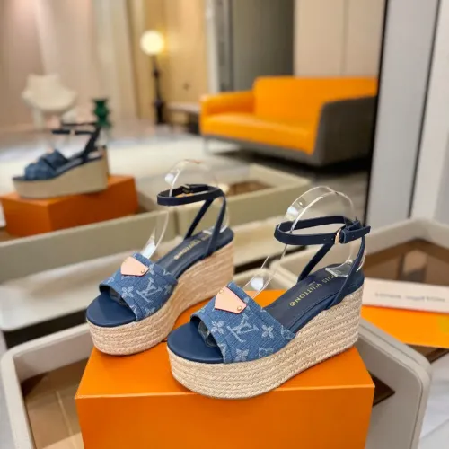Louis Vuitton Sandal For Women #1417916 $132.00 USD, Wholesale Replica Louis Vuitton Sandal