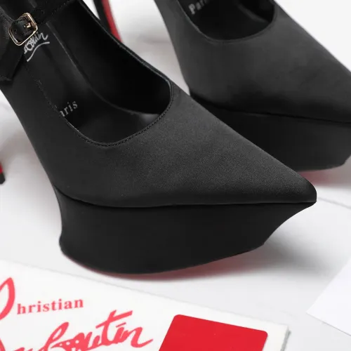 Replica Christian Louboutin High-heeled shoes For Women #1417936 $128.00 USD for Wholesale