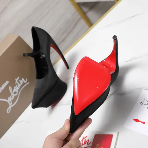 Replica Christian Louboutin High-heeled shoes For Women #1417936 $128.00 USD for Wholesale