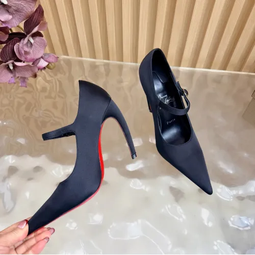 Replica Christian Louboutin High-heeled shoes For Women #1417945 $115.00 USD for Wholesale